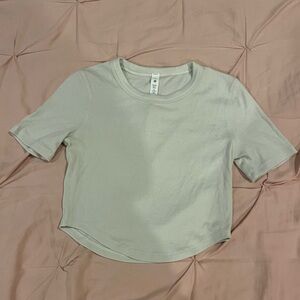 Lululemon hold tight cropped t-shirt